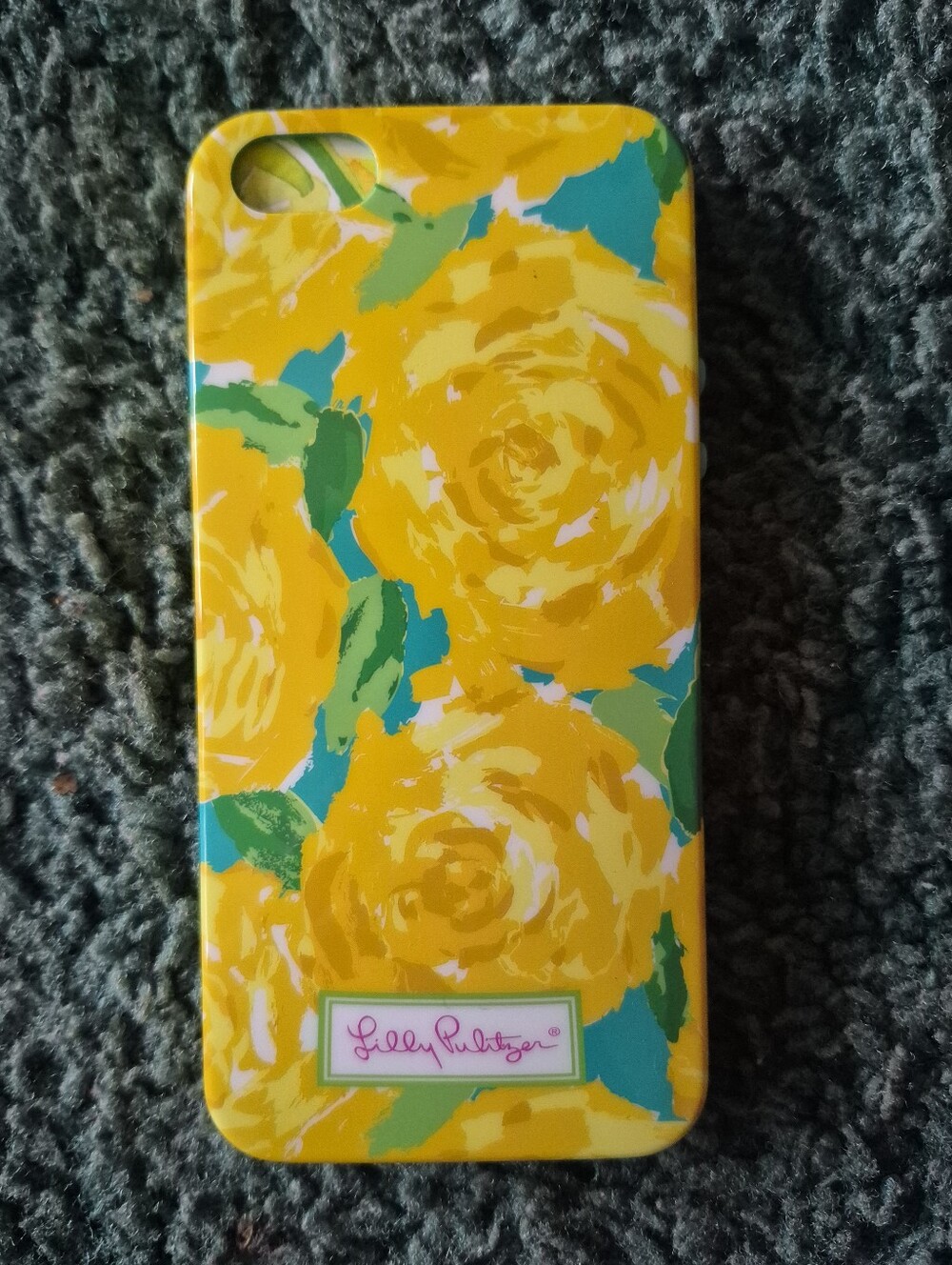 Lilly Pulitzer Yellow Floral Iphone 5S Phone Case - Picture 5 of 9